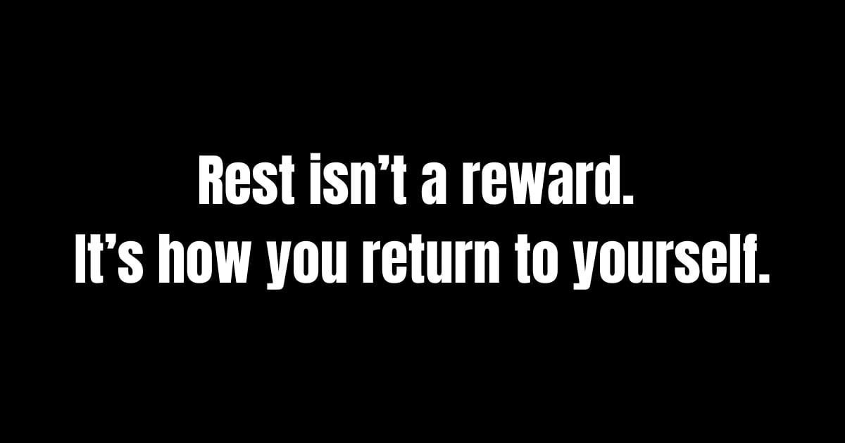 Why Rest Feels Unsafe When You’ve Always Been On
