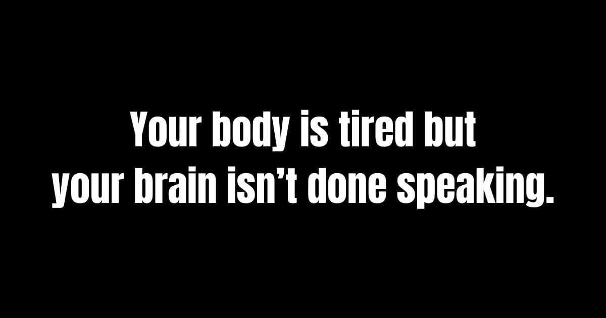 How to Stop Overthinking at Night