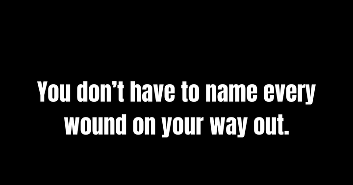 How to Leave Without Explaining Yourself